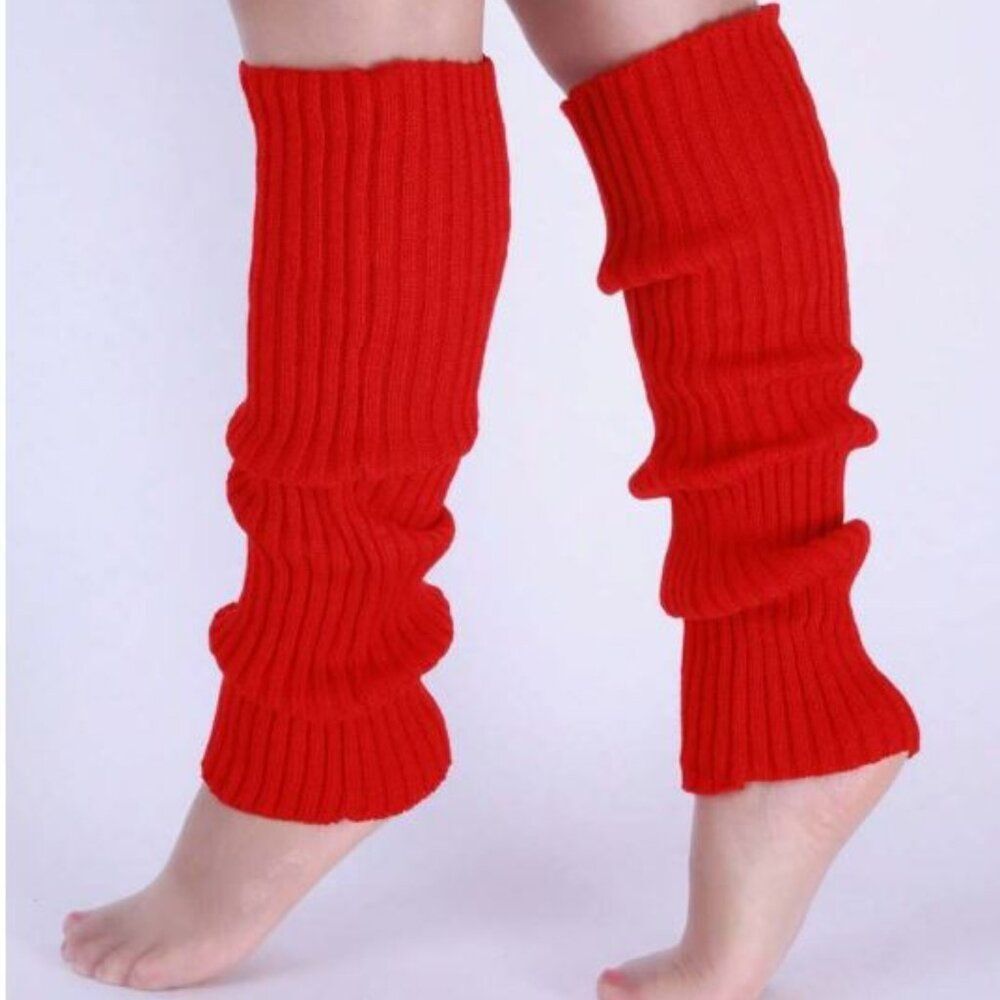 NWT, Red Leg Warmers